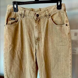 REDUCED Lee Khaki Size 10 Medium Jeans